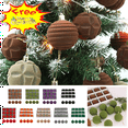 thumbnail image 1 of Fwttom 12Pcs Velvet Christmas Balls Ornaments, Christmas Shatterproof Ball with Strings - Christmas Decorations for Xmas Tree, Holiday, Wedding, Party, Christmas Ornaments, 60mm/2.36" (Free Pendant), 1 of 9