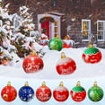 thumbnail image 1 of Fwttom 23.6 inch Large Inflatable Christmas Balls - Inflatable Christmas Decorations Outdoor Xmas Blow Ups Ornaments for Outside Holiday Yard Lawn Porch Decor, 1 of 7