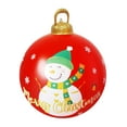 thumbnail image 1 of Fwttom 23.6 inch Large Inflatable Christmas Balls - Inflatable Christmas Decorations Outdoor Xmas Blow Ups Ornaments for Outside Holiday Yard Lawn Porch Decor, 1 of 1