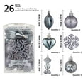 thumbnail image 1 of Fwttom 26pcs Christmas Ornaments Set - Painted Alien Christmas Ball Ornaments, Shatterproof Christmas Tree Ornaments for Wedding Party Christmas Decorations, Holiday Gifts, 1 of 5