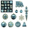 thumbnail image 1 of Fwttom 60pcs Christmas Ball Ornaments, Fashion Christmas Ornaments Ball for Xmas Tree, Shatterproof Christmas Balls for Party Wedding Christmas Decocrations Holiday Gifts, 1 of 5
