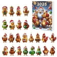 thumbnail image 1 of Fwttom Advent Calendar 2025, Advent Calendars Christmas, 2025 Special Calendar Cute Acrylic Decoration Holiday Gifts Box for Family Friend, 1 of 5