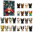 thumbnail image 1 of Fwttom Advent Calendar 2025, Advent Calendars Christmas Countdown, Advent Beauty Calendar 2025 with 24 pcs Featuring Adorable Dogs Christmas Decor Pendant, 1 of 4