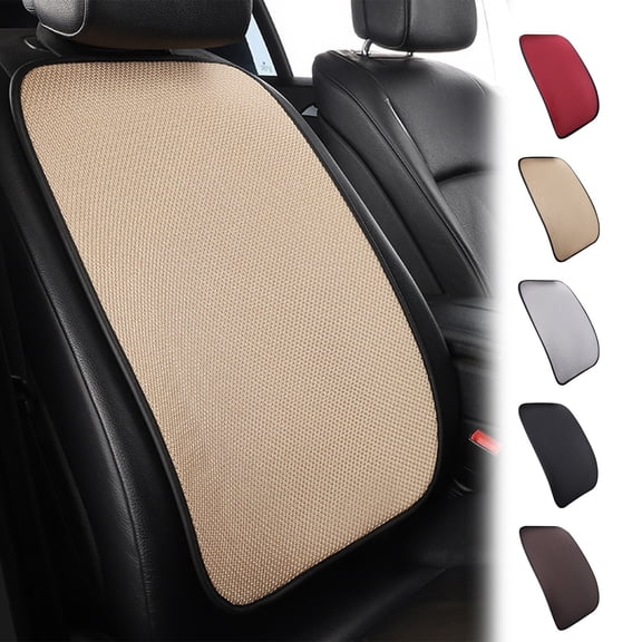 Fwttom Back Support for Car - Ventilated 3D Air Mesh Breathable Car Seat Back Support Back Cushion for Car Seat Driver Driving Seat, Universal Auto Back Cushion, Car Interior Accessories