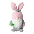 thumbnail image 1 of Fwttom Bunny Ear Easter Gnomes Handmade Faceless Spring Gnomes Decorations for Home Plush Tabletop Ornament, 1 of 4