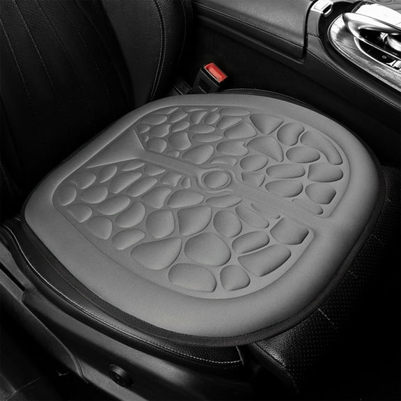 Fwttom Car Seat Cushion - Cooling Pad Ventilated Car Cushion, Universal Fit Automotive Car Seat Cushions for Driving, Comfort Seat Protector for Car Seat Office Chair Home, 18.9 x 18.9 Inch