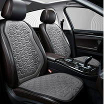 Fwttom Car Seat Cushion - Seat Cushion with Backrest Breathable Cooler All-Season Universal, Summer Cooling Car Seat Cushion for Driving for SUV Truck Universal Fit