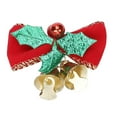 thumbnail image 1 of Fwttom Christmas Bells Bow Decor - Hanging Bells Ornaments Holiday Christmas Bows Party Birthday Decorations Bells for Indoor Outdoor Xmas Tree Wreath Garland, 1 of 4
