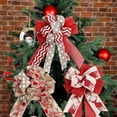 thumbnail image 1 of Fwttom Christmas Bows, 7.87" x 11.81" Stiff Shape Large Christmas Tree Bows, Holiday Theme Christmas Bows for Tree, Wedding, Windows, Home Christmas Ornaments, 1 of 7