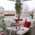 thumbnail image 1 of Fwttom Christmas Garland - Greenery Norfolk Pine Garland with Pinecones & Bow, Artificial Christmas Decorations Outdoor Indoor Plants Branches for Xmas Tree Holiday, 27.6 inch, 1 of 6