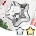 thumbnail image 1 of Fwttom Christmas Plates Disposable, Shaped Star Dinner Plates, Christmas Year Pentagram Disposable Plates Serving Tray Tableware Holiday Birthday Party Decoration, 1 of 7