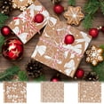 thumbnail image 1 of Fwttom Christmas Wrapping Paper Roll - 16.93 x 118.11" Festive Holiday Gift Wrap for Family Celebrations and Office Parties, 1 of 7
