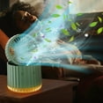 thumbnail image 1 of Fwttom Cooling Fan - Quiet Small Water Cooling Desk Fan, 3 Speeds, 6H Timer Humidifier, Multi-Function Portable Fans That Blow Cold Air, Standing Fan for Bedroom Home Office, 1 of 3