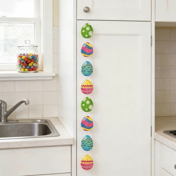 Fwttom Easter Eggs, Paper Bright Easter Decorations Assortment for Holiday Surprise Egg Hunt & Kids Gifts