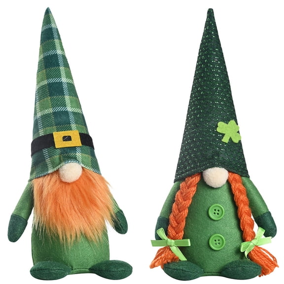 Fwttom Easter Gnomes Handmade Faceless Spring Gnomes Decorations for Home Plush Tabletop Ornament