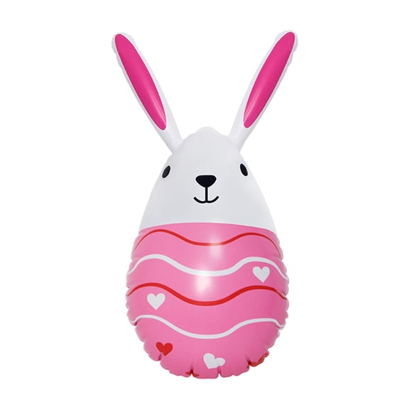 Fwttom Easter Inflatable Outdoor Holiday Yard Decorations16" Colorful Easter Eggs Spring Party Decor