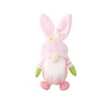 thumbnail image 1 of Fwttom Faceless Spring Gnomes Decoration for Home Bunny Ear Handmade Plush Rudolph Easter Gnomes Doll Spring Home Decor Gifts for Women Men, 1 of 4