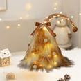 thumbnail image 1 of Fwttom Fluffy Small Christmas Tree, Artificial Christmas Tree Pines Table Top Christmas Tree, Mini Christmas Tree for Tabletop Home Party Decorations & Holiday Gifts, 1 of 6