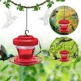 thumbnail image 1 of Fwttom Hummingbird Feeders for Outdoors, Hanging Bird Feeder for Outdoors Wild Hummingbird, Red, 1 of 9