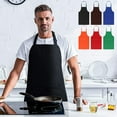 thumbnail image 1 of Fwttom Kitchen Apron - Waterproof Adjustable Bib with Pockets for Men Women, Chef Aprons for Cooking Gardening Painting Baking Restaurant, 1 of 9
