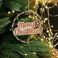 thumbnail image 1 of Fwttom Merry Christmas Signs, Colorful Doorplates Merry Christmas Wooden Letter Hangings, Hangings Christmas Ornaments for Christmas Tree Decorations & Window Decor, 1 of 6