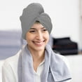 thumbnail image 1 of Fwttom Microfiber Hair Towels, Super Thickened Soft Hair Towel Wrap for Women, Solid Color Long Hair Dry Cap for Home Hotel Bath Gym Wrap, Wipe & Absorb Moisture, 1 of 8