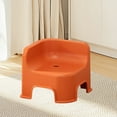 thumbnail image 1 of Fwttom Small Step Stool, Kids' Square Low Chair with L-Shaped Backrest, Thickened Small Stool Chair for Bathroom, Family Play, Balcony, Patio & Bedtime, 10.24" Height, 1 of 6