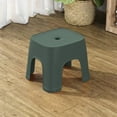 thumbnail image 1 of Fwttom Small Step Stool, Non Slip Thickened Plastic Small Stool Chair to Sit On, Children's Low Stool for Bathroom, Family Play, Learning & Bedtime, 6.29" Height, 1 of 8