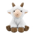 thumbnail image 1 of Fwttom Stuffed Animals Plushie - Cute Goat Plush Figure Toys Sitting Position Stuffed Animals for Girls, Adorable Doll Home Decor, 1 of 5
