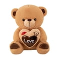 thumbnail image 1 of Fwttom Teddy Bear - Love Plush Bear Doll Stuffed Animal Adorable Valentines Day Birthday Holiday Gifts, 1 of 7