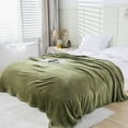 thumbnail image 1 of Fwttom Throw Blanket for Couch, Super Soft Warm Solid Warm Fleece Blanket Throw Rug Sofa Bedding 50x70cm, 1 of 1