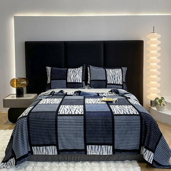 Fwttom Throw Blankets Oversized, Soft Fuzzy Warm Napping Fleece Blankets, Summertime Washable Lightweight Quilt Cozy Throw Blanket for Couch, 39.37 x 59.06 inches