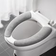 thumbnail image 1 of Fwttom Toilet Seat Covers, Household Toilet Seat Cushion Adhesive Toilet Seat Cover Toilet Seat Cover, 1 of 3