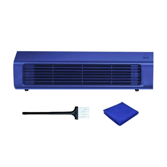 Fwttom Tower Fan - Quiet Bladeless Standing Fan, 3 Speeds, Portable Personal Desk Fan That Blow Cold Air, Fan for Bedroom Office Kitchen, 12.8"