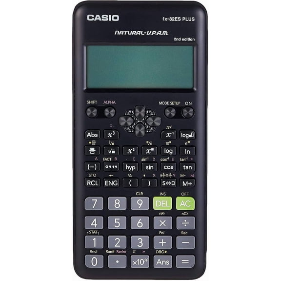 Fx-82es Fx82es Plus Bk Display Scientific Calculations Calculator with 252 Functions