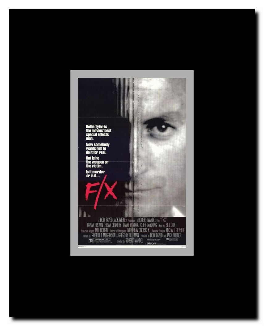 Fx Murder By Illusion Framed Movie Poster