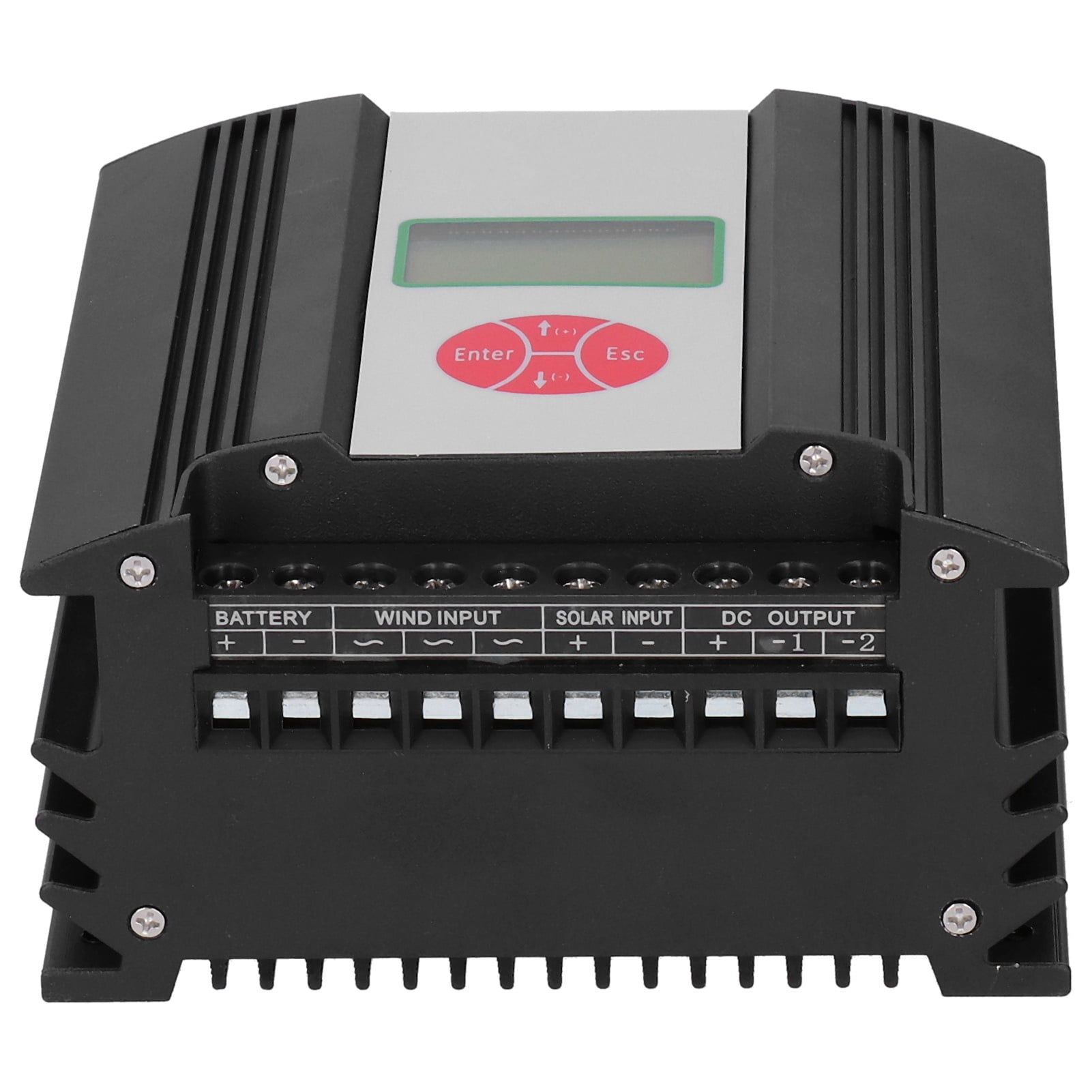 Controlador hbrido de energa elica y solar, con pantalla LCD, 300W/150W DC 12V
