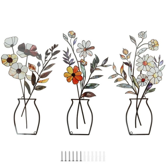 Floating Wall Shelves Set Easy to Install Sturdy Window Herb Wall Shelf Rack Kit Versatile Space Saving Metal Frame Planting Decor for Your Home