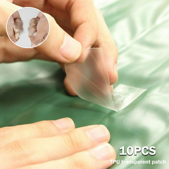 Fyeme 20 pcs Repair Patch TPU Kit Inflatable Swimming Pool Puncuture Tent Boat Airbed