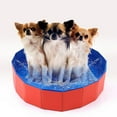 thumbnail image 1 of Fyeme Dog Swimming Pool Pet Bath Pet Bathtub Pet Swimming Pool Pvc Material Folding Convenient Storage Small Dogs Medium Dogs Large Dogs Cat Bathroom Supplies?red?, 1 of 10