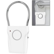 Fyeme Door Handle Alarm 110dB Door Security Alarm with 3 Adjustable Settings Portable Alarm Equipment Battery Operated for Home Travel Hotel Apartment Security