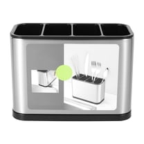 Hvxrjkn Kitchen Cutlery Utensil Holder Rustproof Flatware Organizer Countertop Cutlery Holder for Spoon Durable and Countertop Kitchen Rustproof