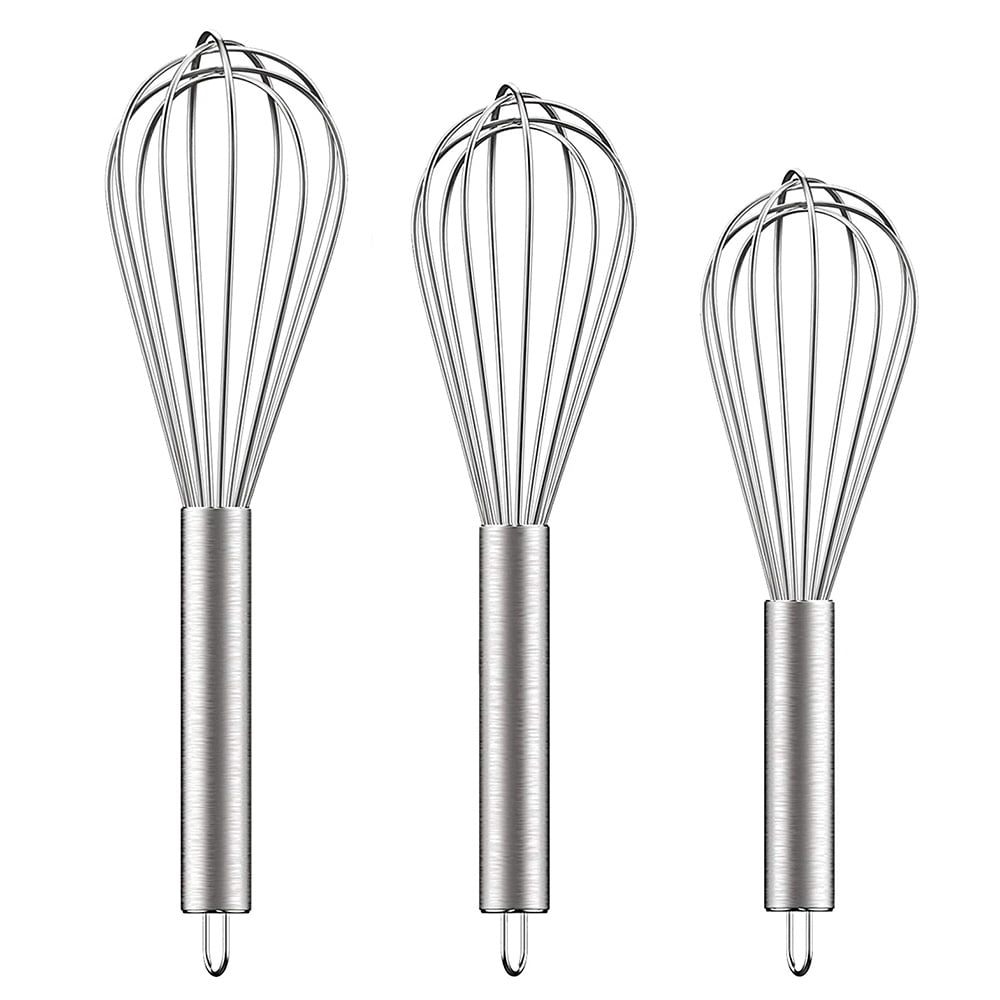 Fyeme Kitchen Whisks Set Stainless Steel Whisk Wire Whisk Set Whisks