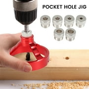 Fyeme Straight Hole Drilling Positioner,Vertical Drill Guide Positioner Woodworking Straight Drill Guide Hole Puncher Aluminum Alloy 90 Degree Punching Hinged Woodworking Tool