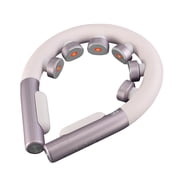 Fykuq Electric Neck Massager with Heat Neck Massager for Pain Relief Deep Tissue,10 Modes and 16 Intensity,Portable and Adjustable