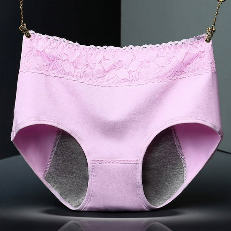 Fymall Women Menstrual Period Panties Seamless Physiological Leakproof  Underwear 