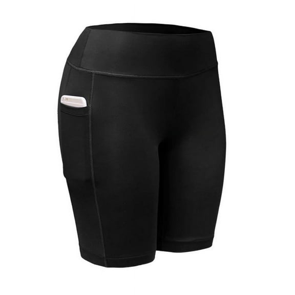 Fymall Women Sports Compression Shorts For Running Fitness