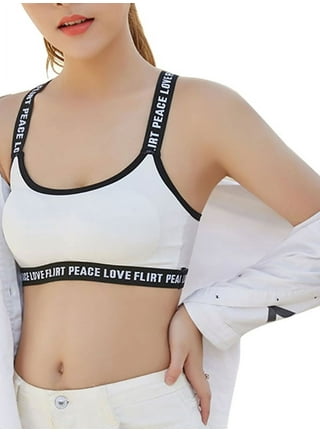 Women's Lace Anti Emptied Yoga Bra Seamless Underwear Ladies Running  Fitness Sports Wire Free Bra