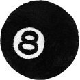 thumbnail image 1 of Fymlhomi 8 Ball Rug,24inch Cool Rugs for Bedroom Men,Unique Circle Rug,Suitable for y2k Room Decor,Hypebeast Room Decor,Bedroom Decor Aesthetic Cool Room Decor., 1 of 5