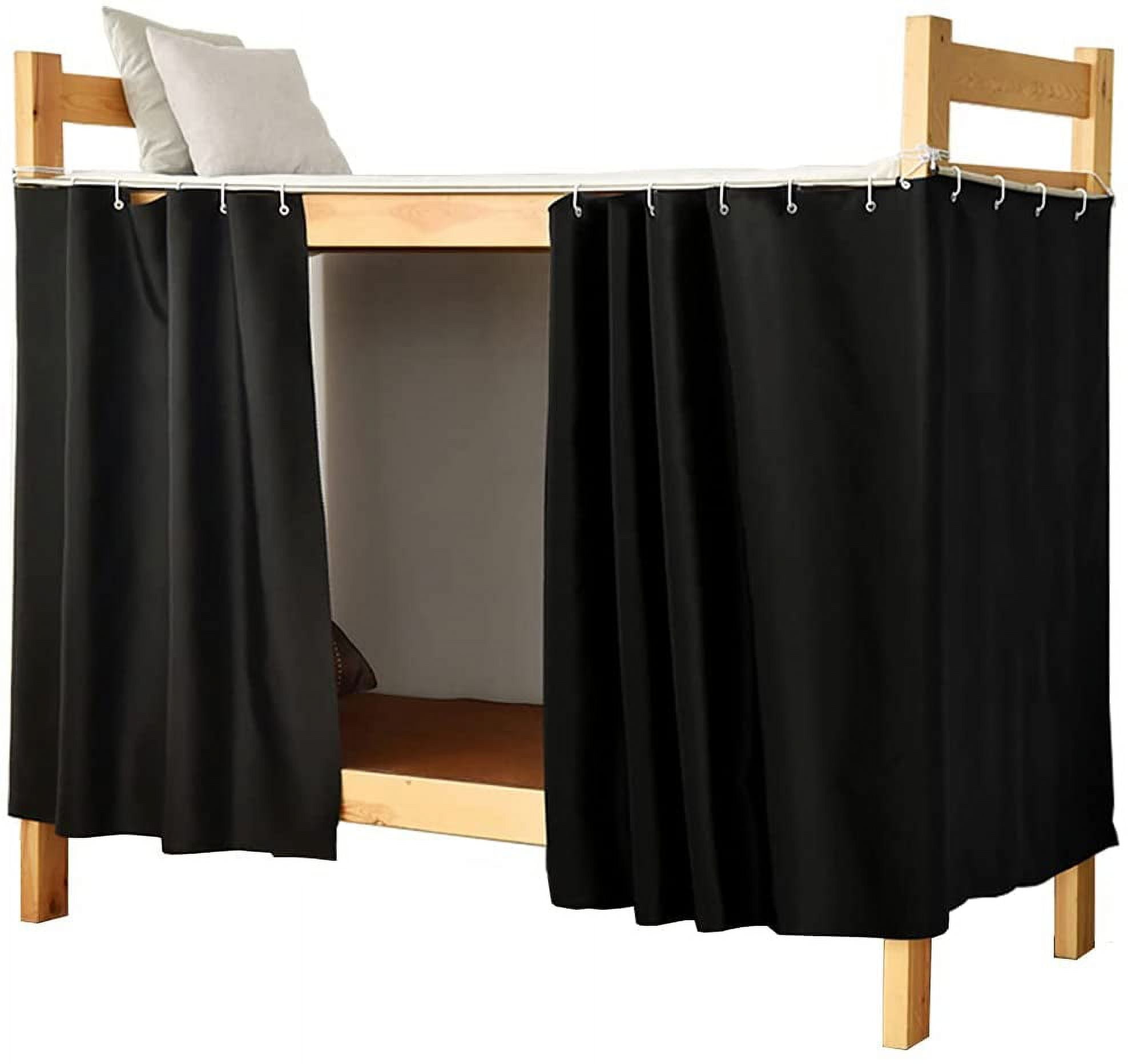 Fymlhomi Full Size Bottom Bunk Bed Blackout Curtains for Full for Men